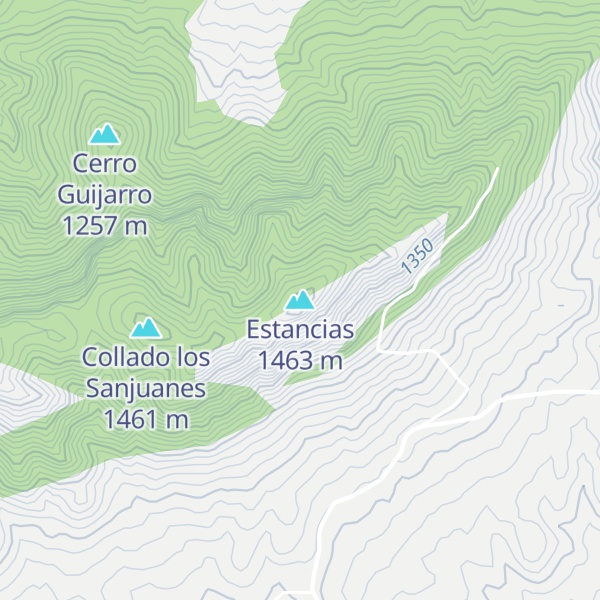 Map of Estancias