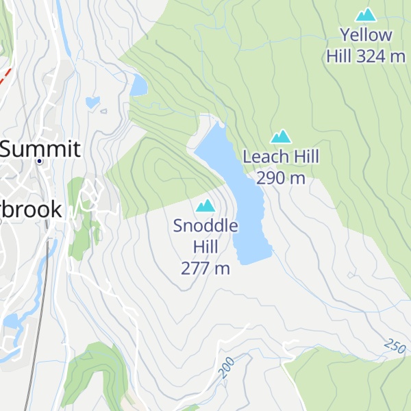 Map of Snoddle Hill