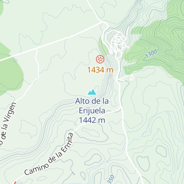 Map of Alto de la Erijuela