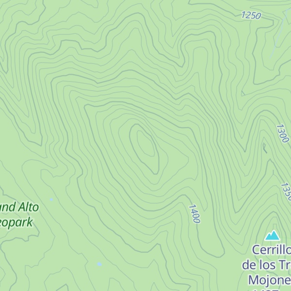 Map of Sierra Alta