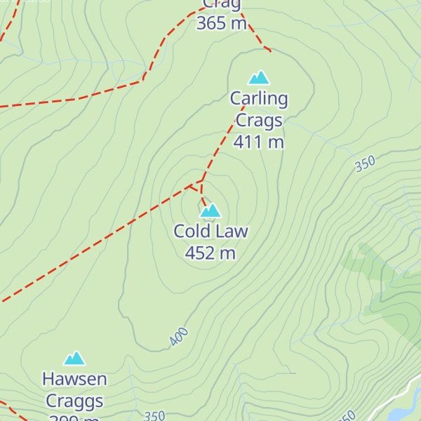 Map of Cold Law
