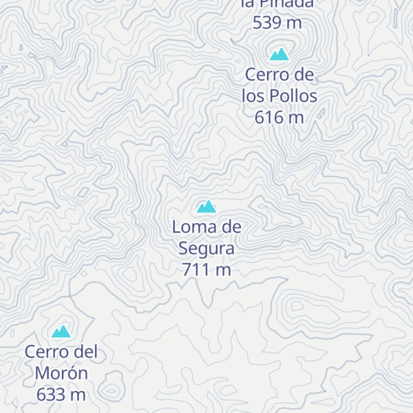 Map of Loma de Segura