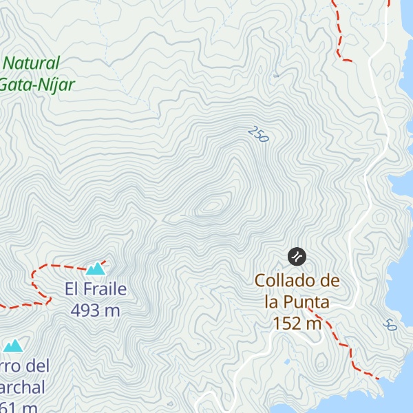 Map of Loma Pelada