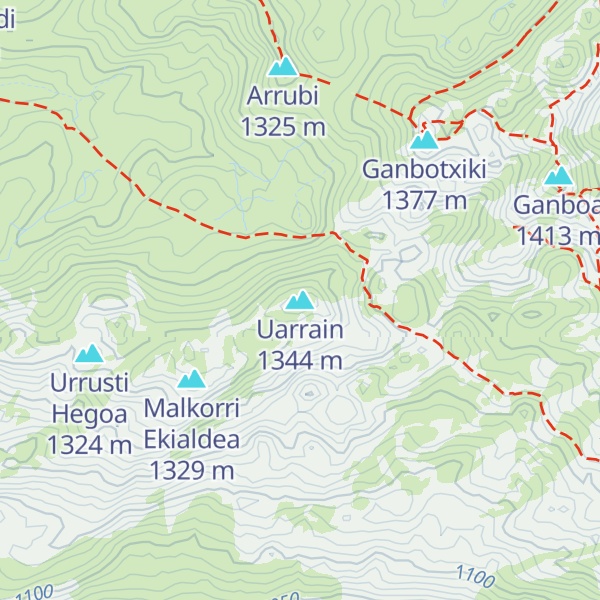 Map of Uarrain