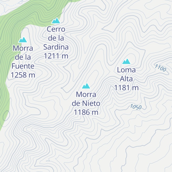 Map of Morra de Nieto