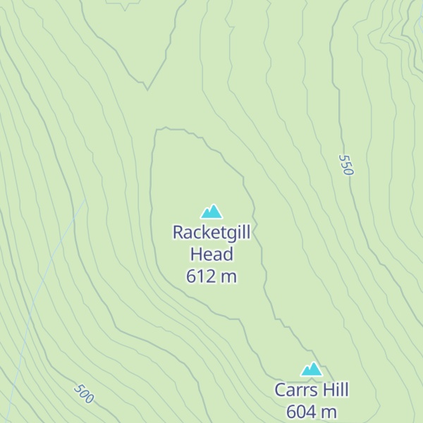 Map of Racketgill Head