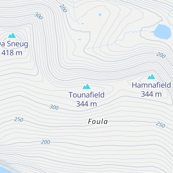 Map of Tounafield