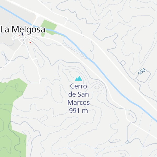 Map of Cerro de San Marcos