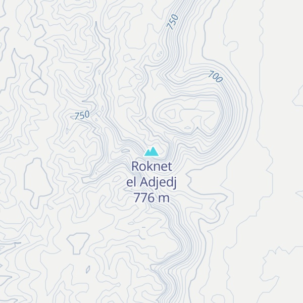 Map of Roknet el Adjedj