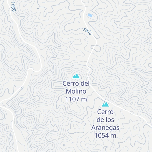 Map of Cerro del Molino