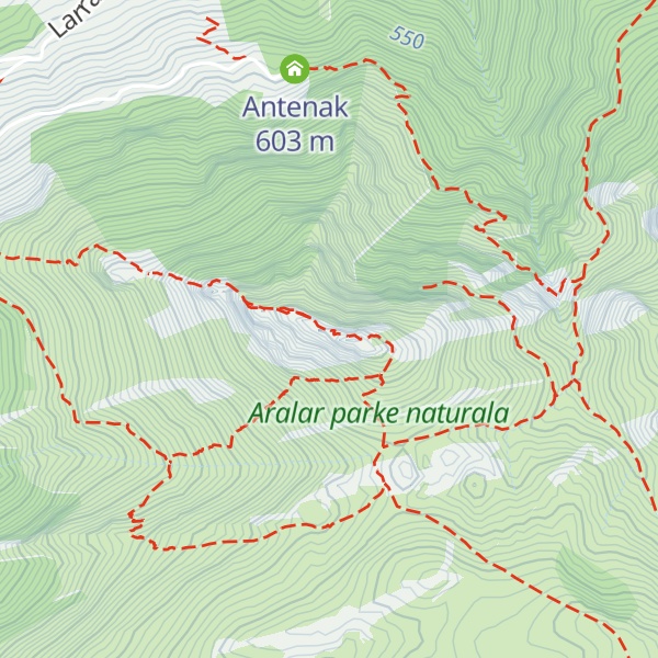 Map of Erlabeltzeko Puntie