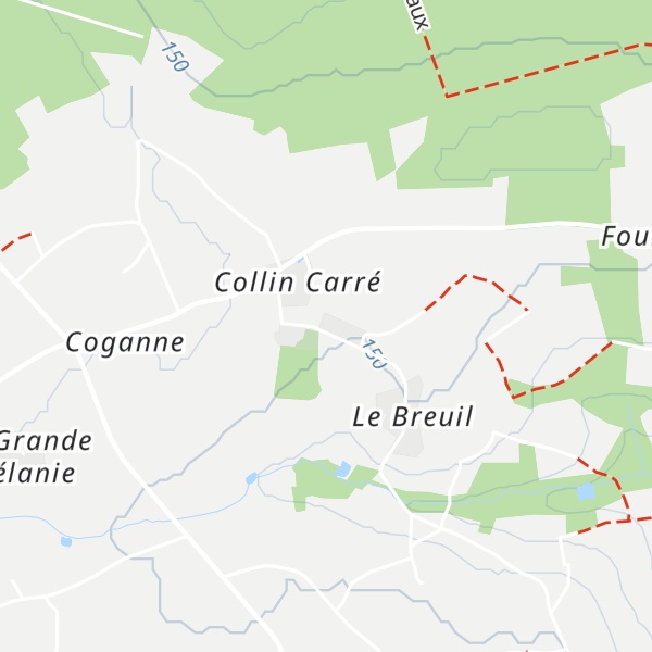 Map of Gîte La Belle Étoile