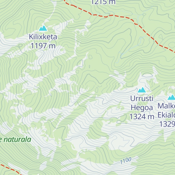 Map of Bustia