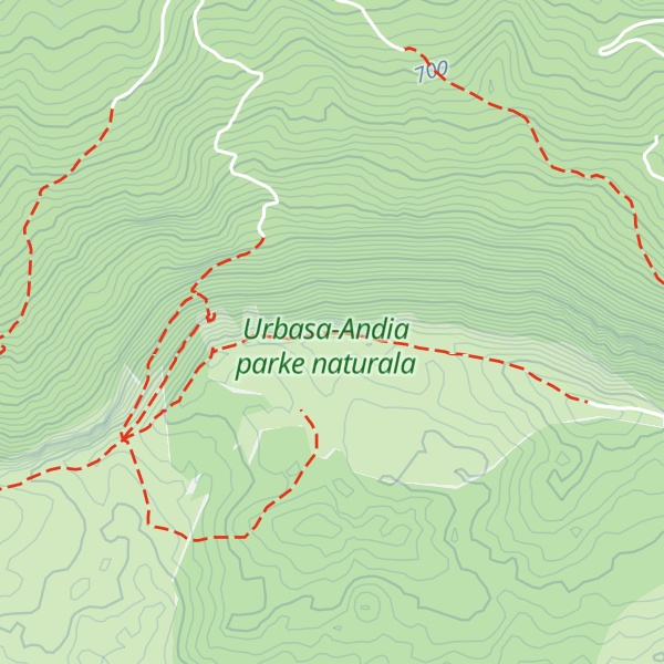 Map of Iruaitzeta