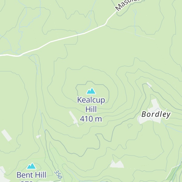 Map of Kealcup Hill