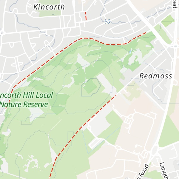 Map of Kincorth Hill