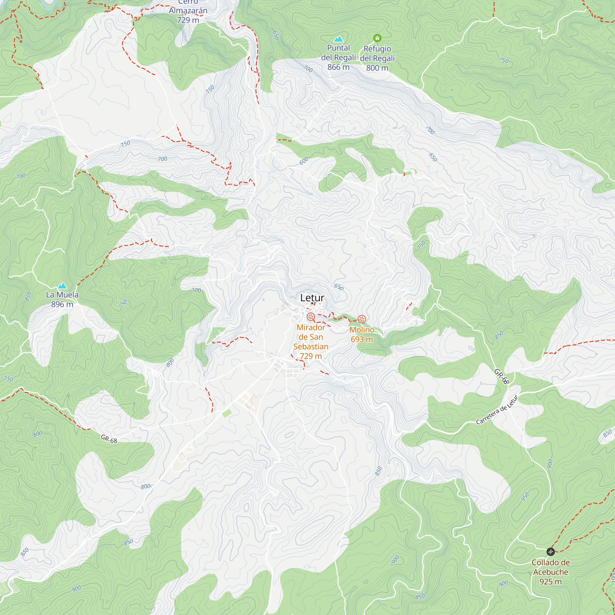 Oficina de Turismo map