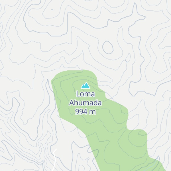 Map of Loma Ahumada