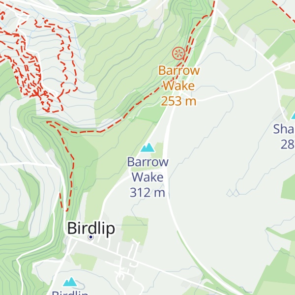 Map of Barrow Wake