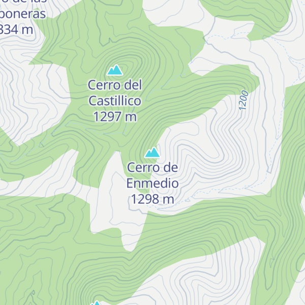 Map of Cerro de Enmedio