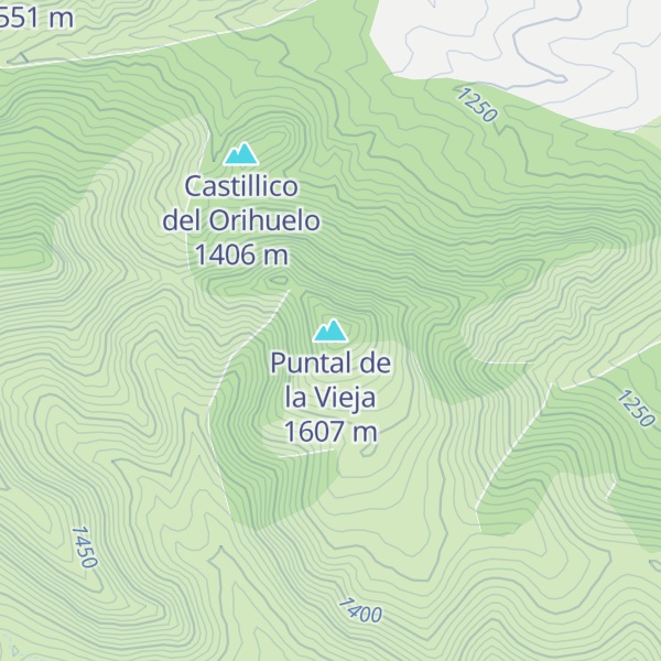 Map of Puntal de la Vieja