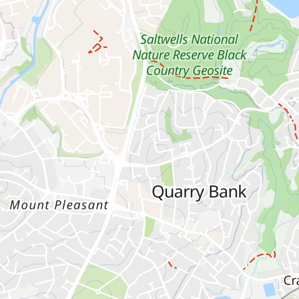 Map of Merry Hill