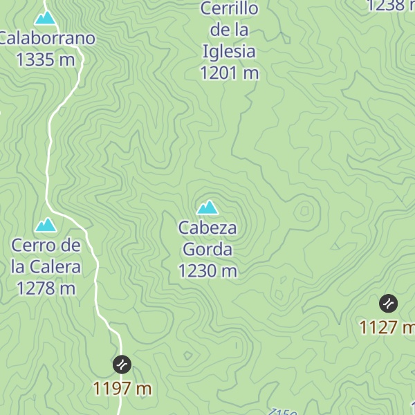 Map of Cabeza Gorda