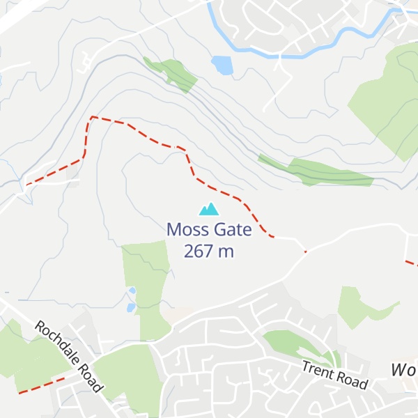Map of Moss Gate