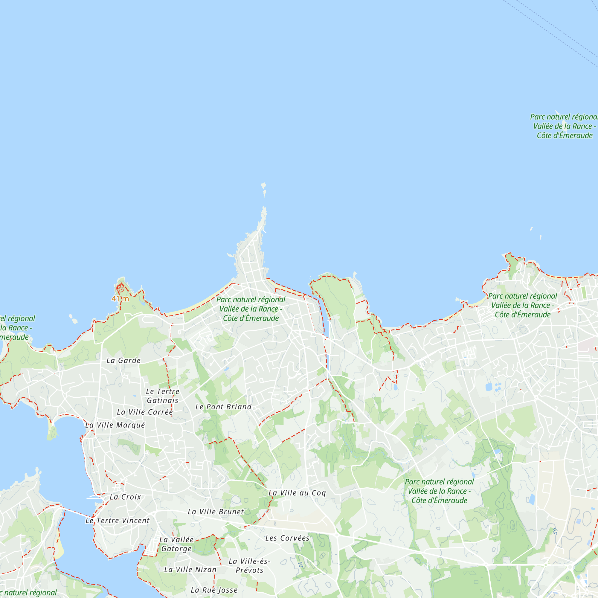 Point Information Tourisme de Saint-Lunaire map