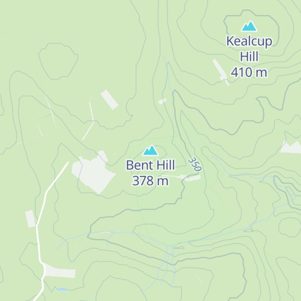 Map of Bent Hill
