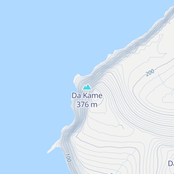 Map of Da Kame