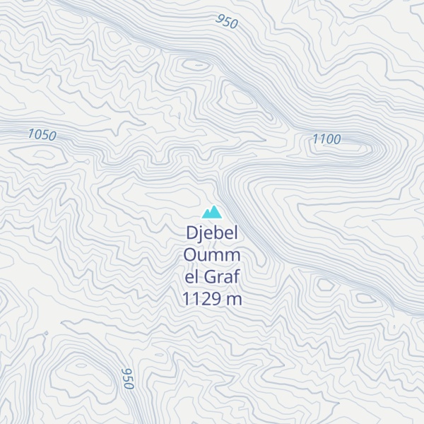 Map of Djebel Oumm el Graf