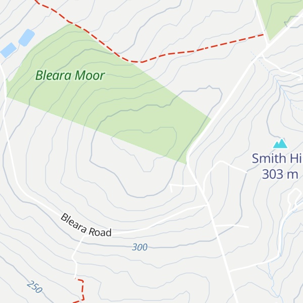 Map of Bleara Moor