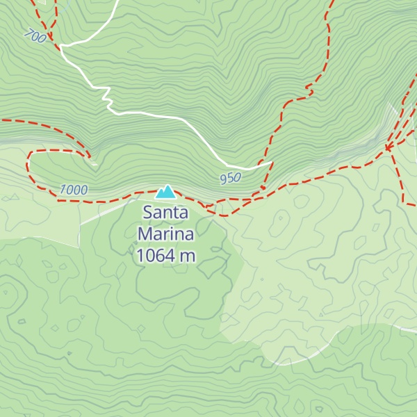 Map of Refugio de Santa de Marina