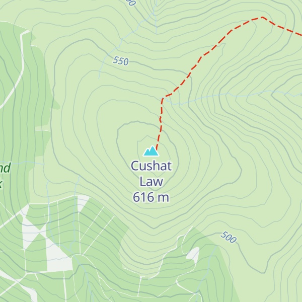 Map of Cushat Law