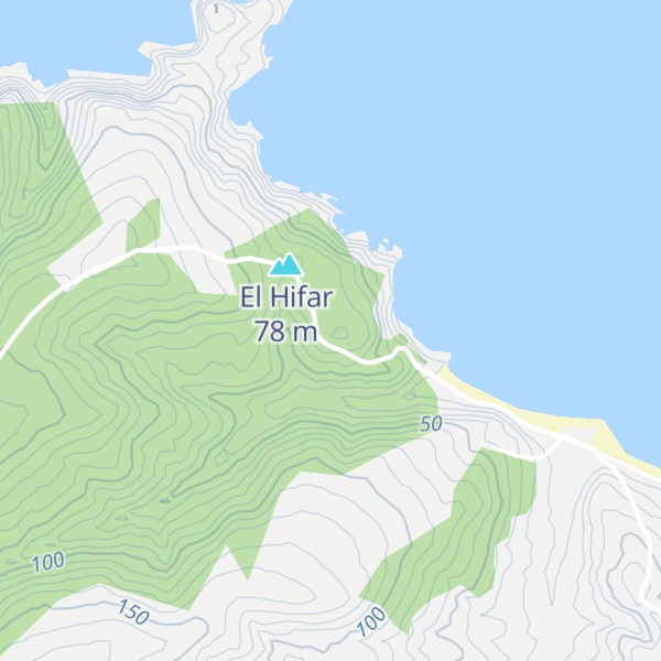Map of Djebel Bou Ma’dane
