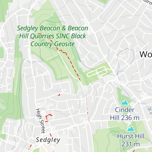Map of Beacon Hill