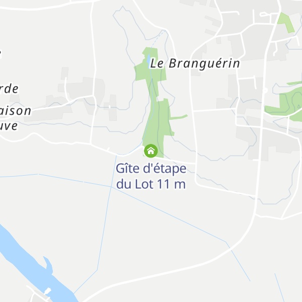 Map of Gîte d'étape du Lot
