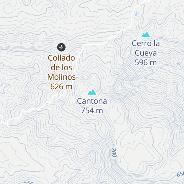 Map of Cantona