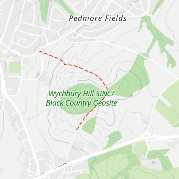 Map of Round Hill