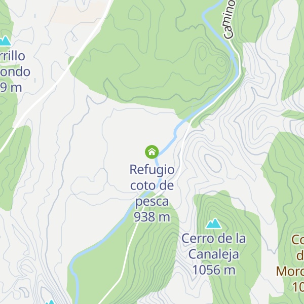 Map of Refugio coto de pesca