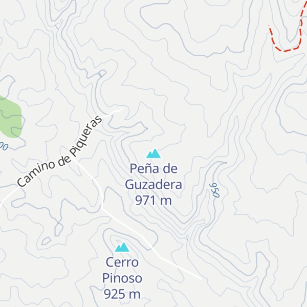 Map of Peña de Guzadera