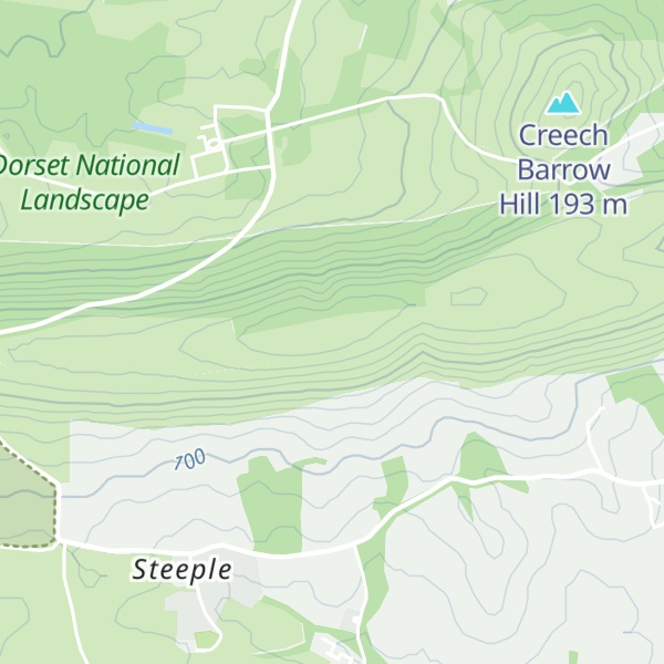 Map of Ridgeway Hill