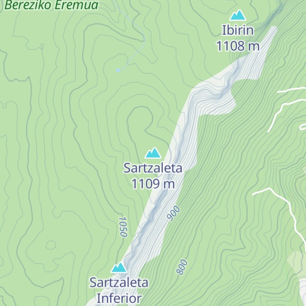 Map of Sartzaleta