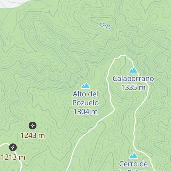 Map of Alto del Pozuelo