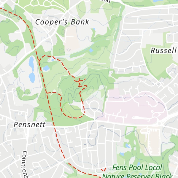 Map of Barrow Hill