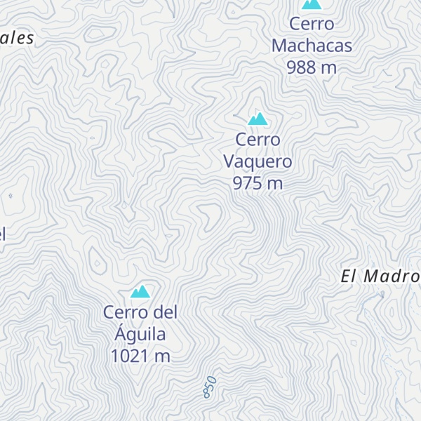 Map of Cerro Ventura