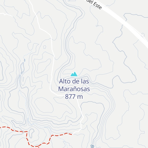 Map of Alto de las Marañosas