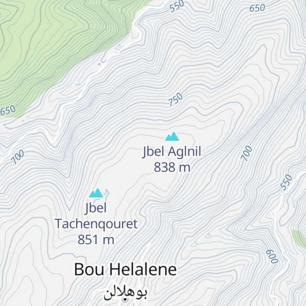 Map of Marhoum