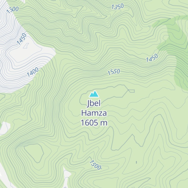 Map of Jbel Hamza
